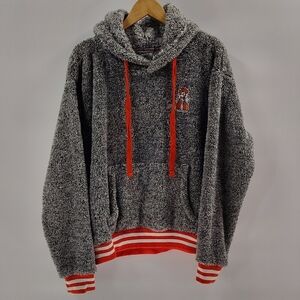 Pressbox By Royce Apparel OSU Cowboys Faux Fur Hoodie Size Large